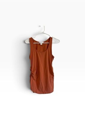 Athleta Scoop Neck Tank Top in Rusty Orange